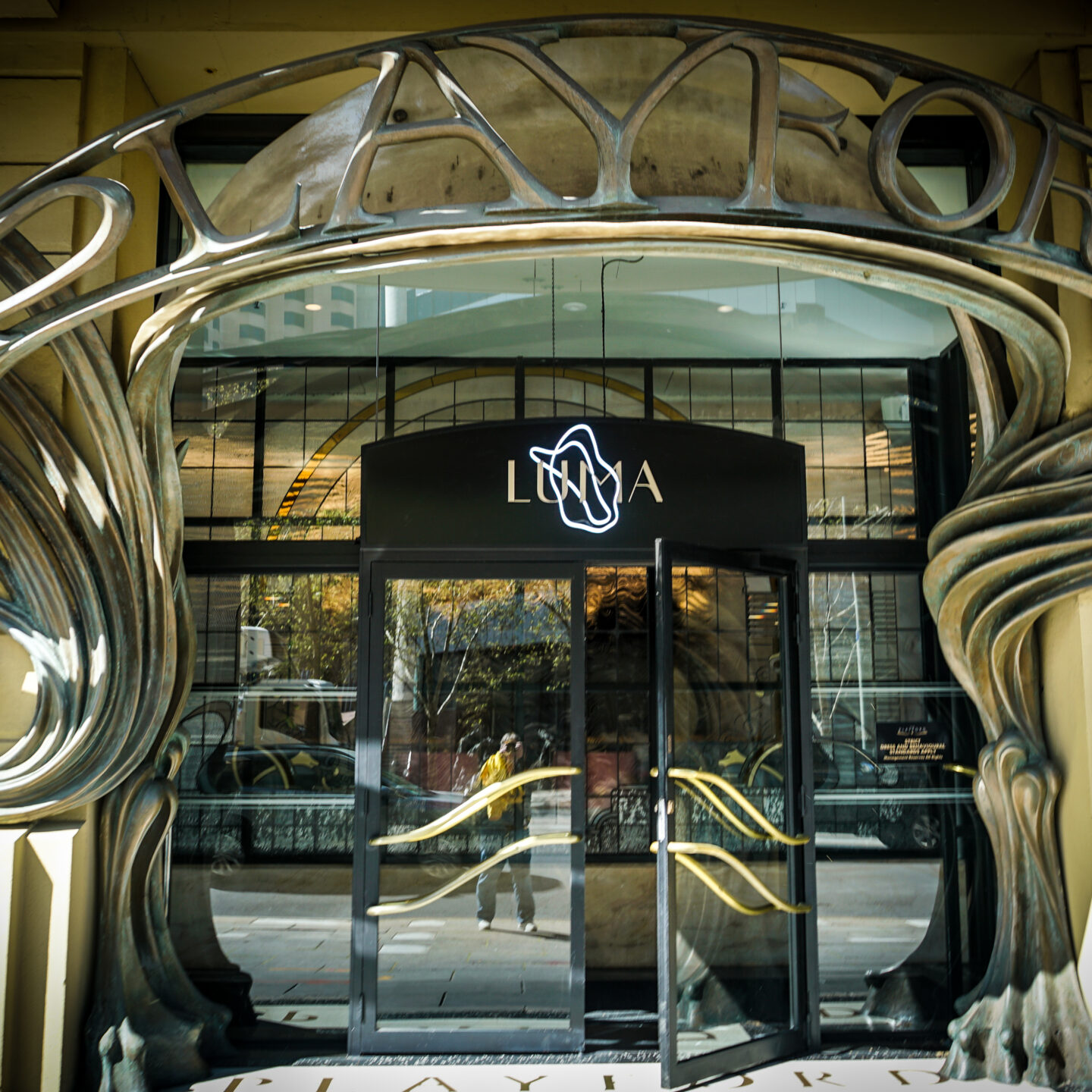 Art Nouveau Entryway, Adelaide, Australia [Photography]