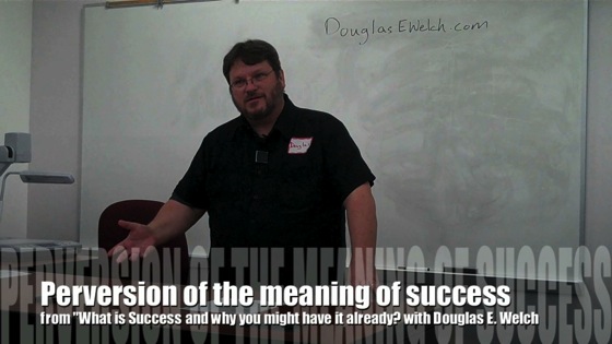 Video: Perversion of the meaning of success from 