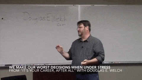 We Make Our Worst Decisions Under Stress from 