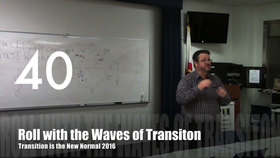 Roll with the Waves of Transition from Transition is the New Normal 2016