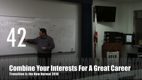 Combine Your Interests for A Great Career from Transition is the New Normal