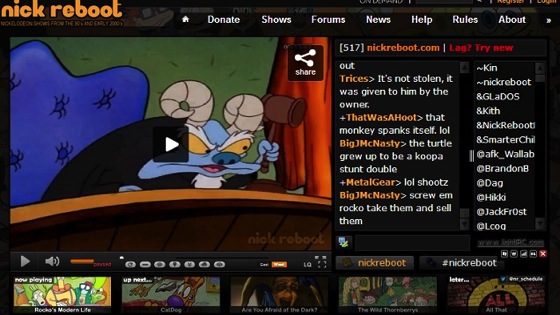 Nick Reboot Streams Old Nickelodeon Shows 24 Hours a Day via Lifehacker