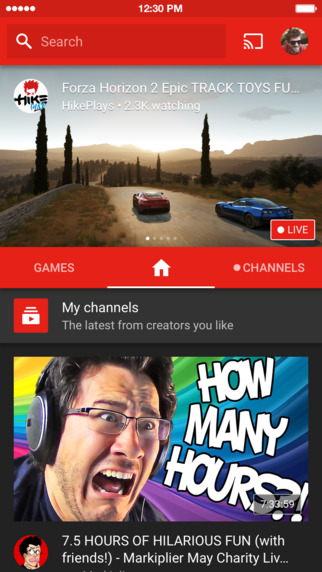 Youtube gaming 1