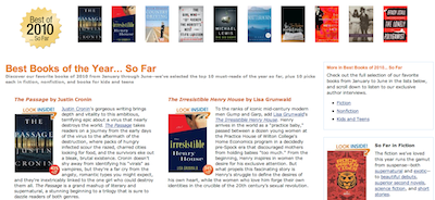 Amazon presents Best Books of 2010…so far
