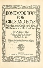 Home-Made Toys for Boys and Girls