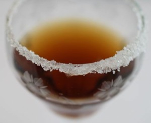 Food: Champagne Info #6: Nutella Champagne Shooter recipe from Bakespace.com #kitchenparty