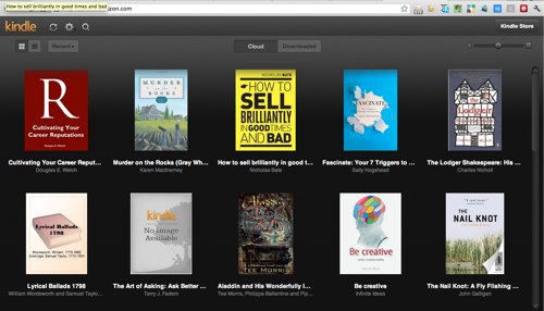 Read Amazon Kindle Books in your Web Browser