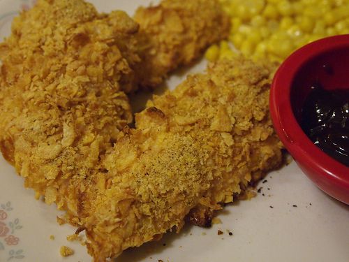 New Food: Cornflake Crusted Chicken Tenders