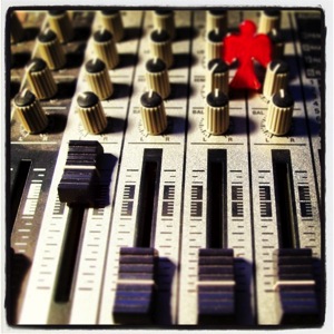 Photo: At the mixing board via Instagram