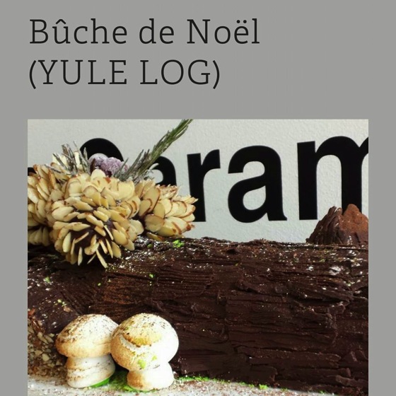 Food: Order your Buche de Noel for the Holidays at Creme Caramel LA