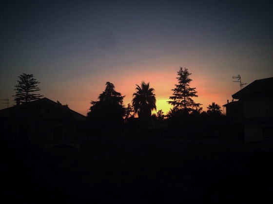 Sicilian Sunset via Instagram [Photo]