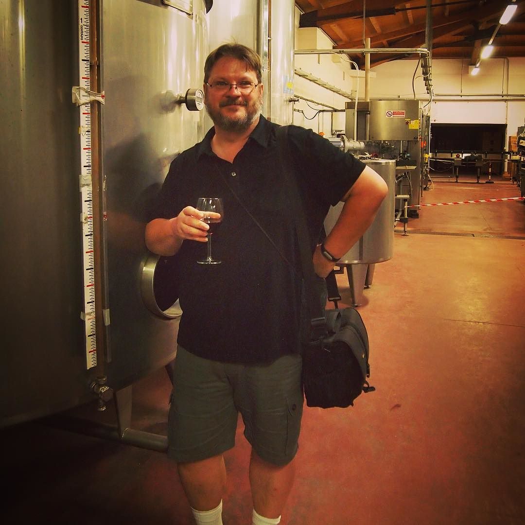 A Douglas in his natural state at Cantine Murgo, Sicily via Instagram [Photo]