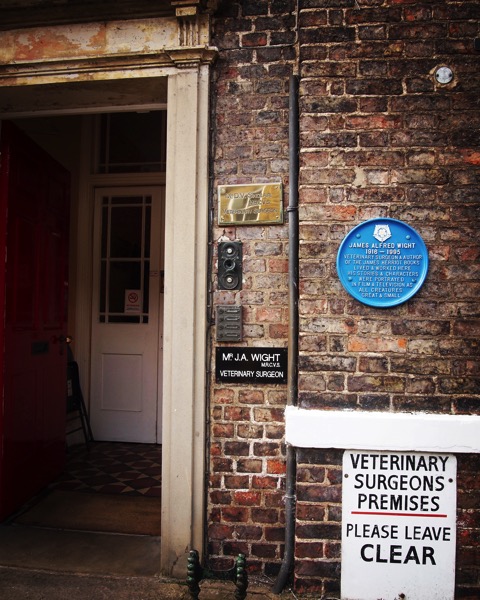 James Herriot/Alf Wight’s vet practice and home, now a museum, Thirsk, UK via Instagram [Photo]