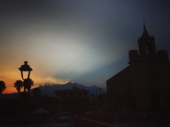 Stazzo Sunset, Stazzo, Sicily, Italy via Instagram [Photo]