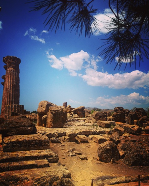 Valli dei Templi, Agrigento, Sicily, Italy via Instagram [Photo]