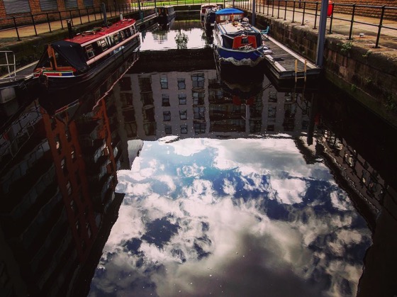 Reflection at Leeds Dock [Photo]