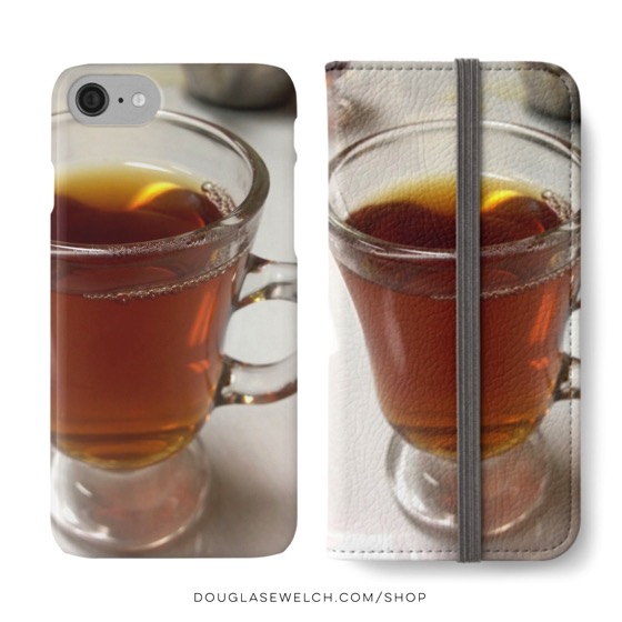 “A Cup of Tea” iPhone Cases, Wallets and Much More!