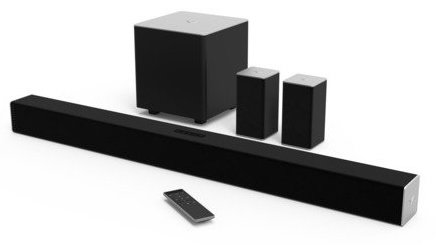 VIZIO SB3851-C0 38-Inch 5.1 Channel Sound Bar with Wireless Subwoofer and Satellite Speakers (2015 Model) [Product]
