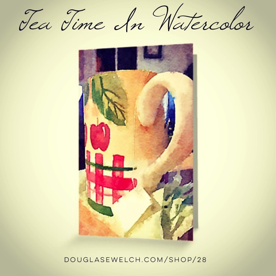 Tea Time in Watercolor Cards and More!