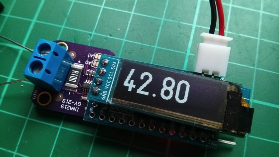 On YouTube: 15 Minute Arduino Project: OLED Ammeter INA219
