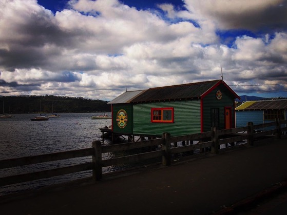 Boat House on Evans Bay, Wellington, New Zealand via Instagram