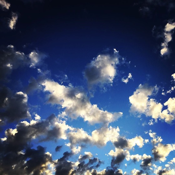 Amazing clouds over Van Nuys yesterday via Instagram