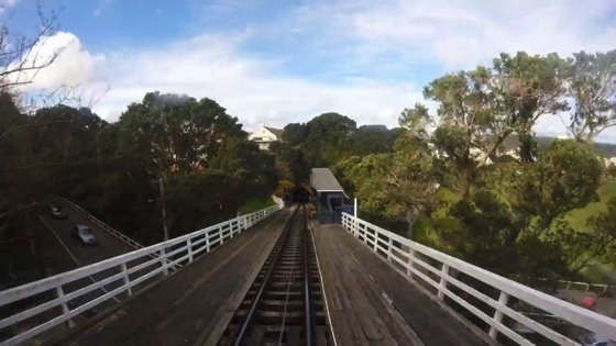 A Ride on the Wellington Cable Car Timelapse [Video]