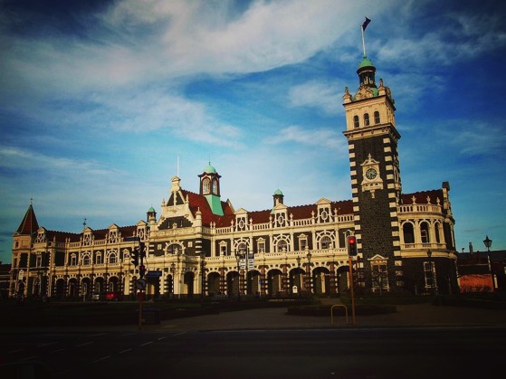Dunedin Railway Station, Dunedin, New Zealand via Instagram