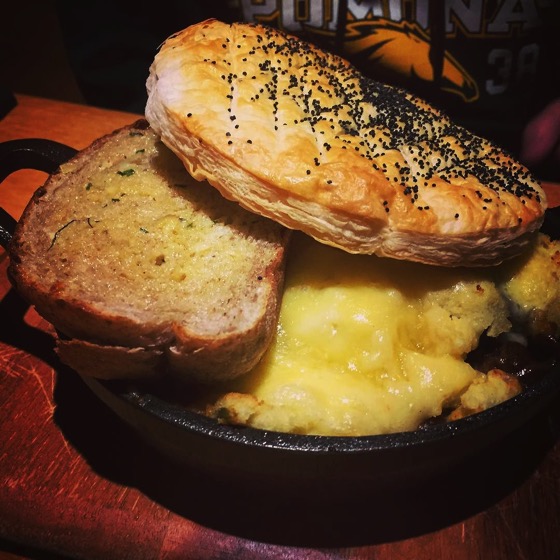 Venison Pot Pie, Eureka Cafe, Dunedin, New Zealand via Instagram