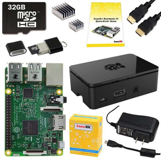 16 CanaKit Raspberry Pi 3 Complete Starter Kit | Douglas E. Welch Holiday Gift Guide 2017