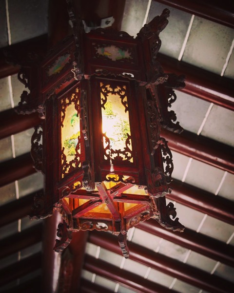 Lamp, Dunedin Chinese Garden via Instagram