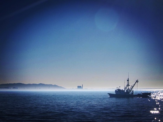 Fishing boat on way to Santa Cruz Island  via Instagram