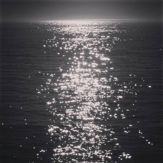“Down to a sunlit sea.” — Coleridge via Instagram