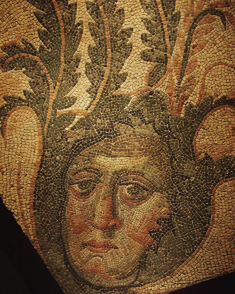 Roman Mosaic at the Getty Villa via My Instagram