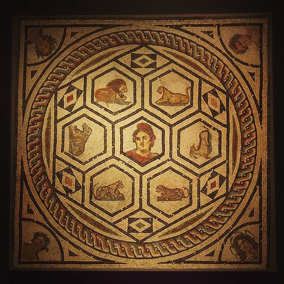 Roman Floor Mosaic via My Instagram