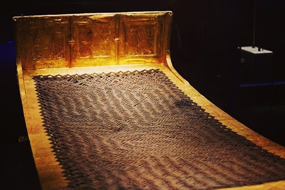 A Golden Bed for the Pharaoh via My Instagram