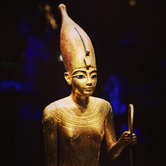 A Golden Statue via My Instagram