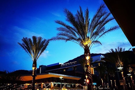 Evening in Palm Springs via My Instagram