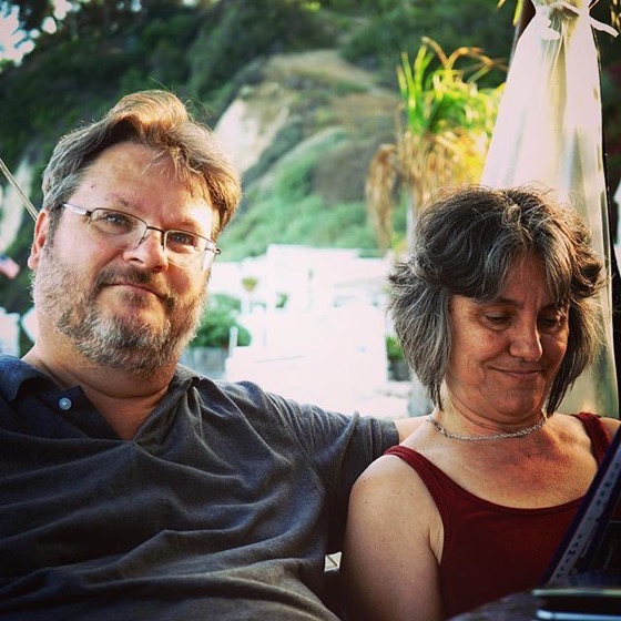 Douglas & Rosanne Chillin’ at Paradise Cove via My Instagram