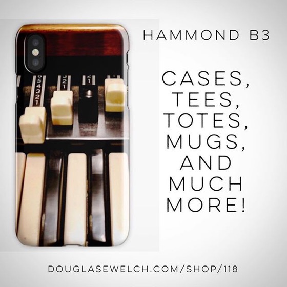 Get Your Groove On with these Hammond B3 iPhone Cases and Much More!