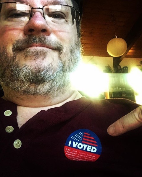 I Voted! Of Course!!! via Instagram