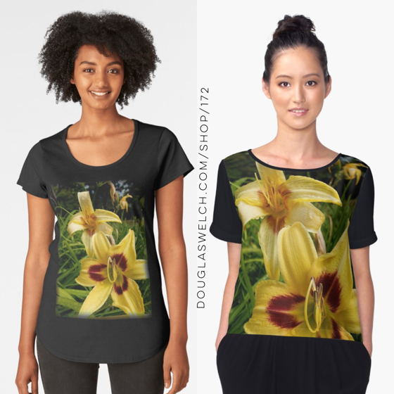 Get These Dazzling Daylily Tops, Totes, iPhone Cases, and Much More!