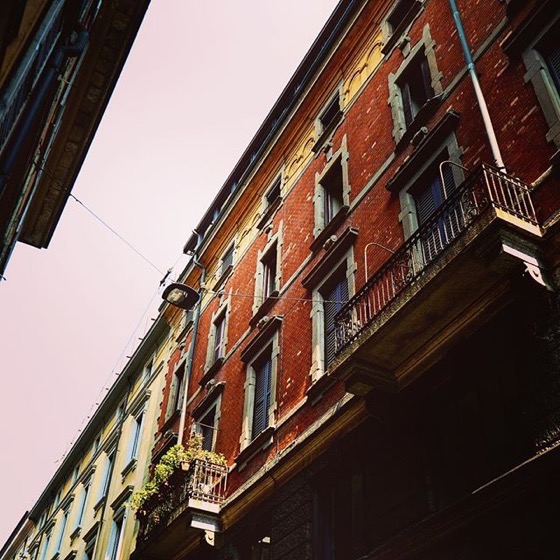Milan Street Scene via Instagram