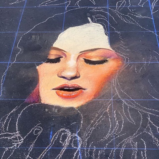 Work-In-Progress, Denver Chalk Art Festival via Instagram
