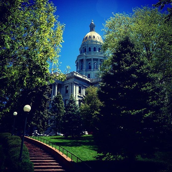 Colorado State Capitol, Denver 2 via Instagram