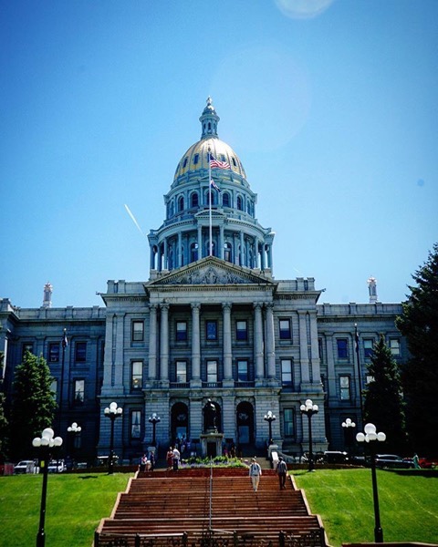 Colorado State Capitol, Denver via Instagram