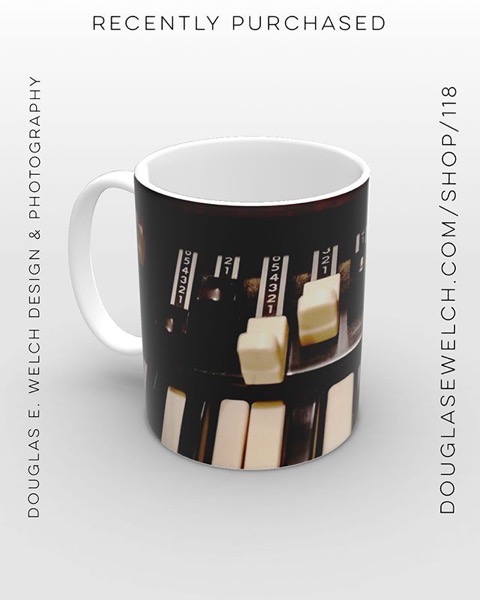 Hammond B3 Mug – Recently Purchased from Douglas E. Welch Photography and Design [For Sale]