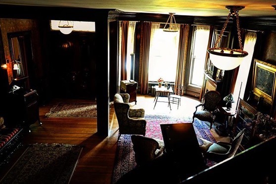 Sitting Room, Byers-Evans House, Denver, Colorado via Instagram