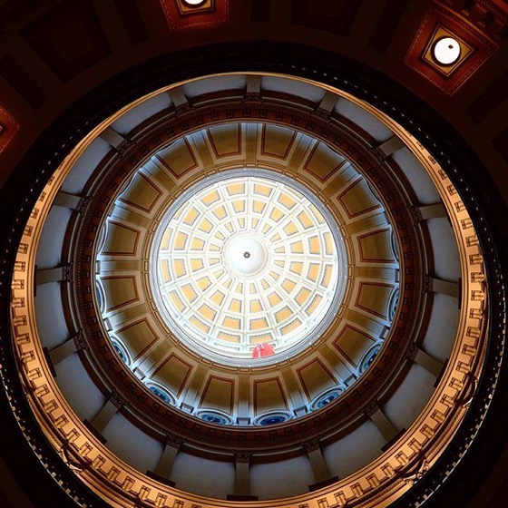 Rotunda, Architectural Detail, Colorado State Capitol, Denver via Instagram
