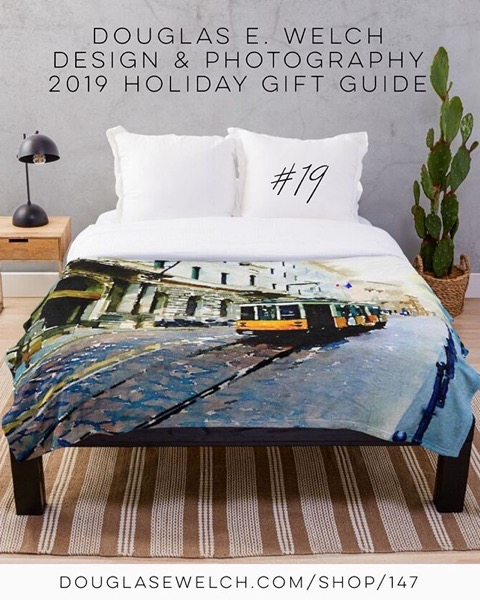 Holiday Gift Guide 2019 19: Memories of Milan Throw Blankets and More! [For Sale]